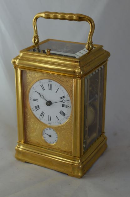 Le Roy & Fils Strike/repeat Gorge Case Carriage Clock