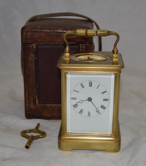 fig 1. Drocourt Carriage Clock Box & Key