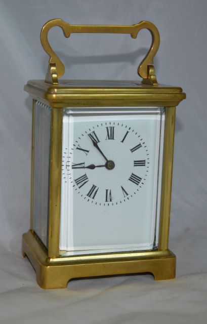 A Brass Cased Carriage Clock