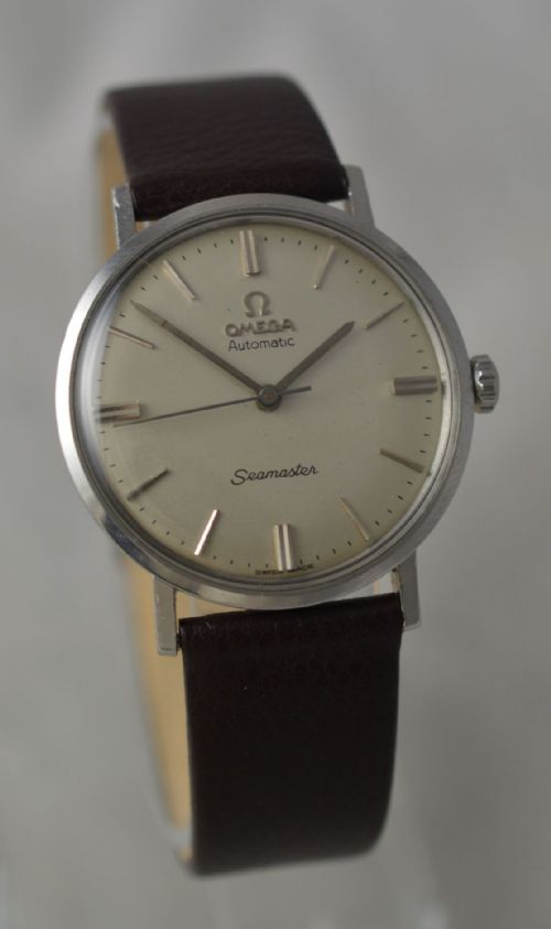 fig 1. 1961 Omega Seamaster Automatic Wristwatch