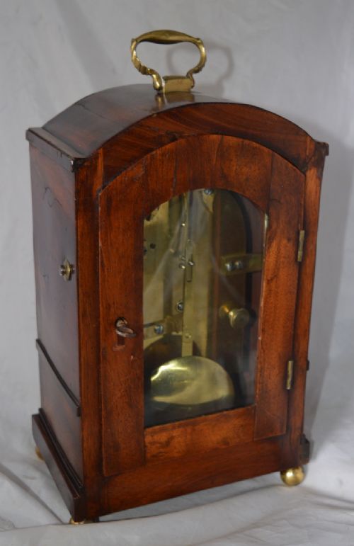 fig 1. Small Georgian Bracket Clock Thomas Farr Bristol