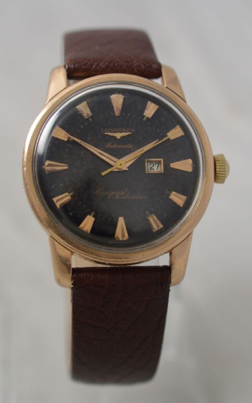 1956 Longines Conquest Calendar Wristwatch