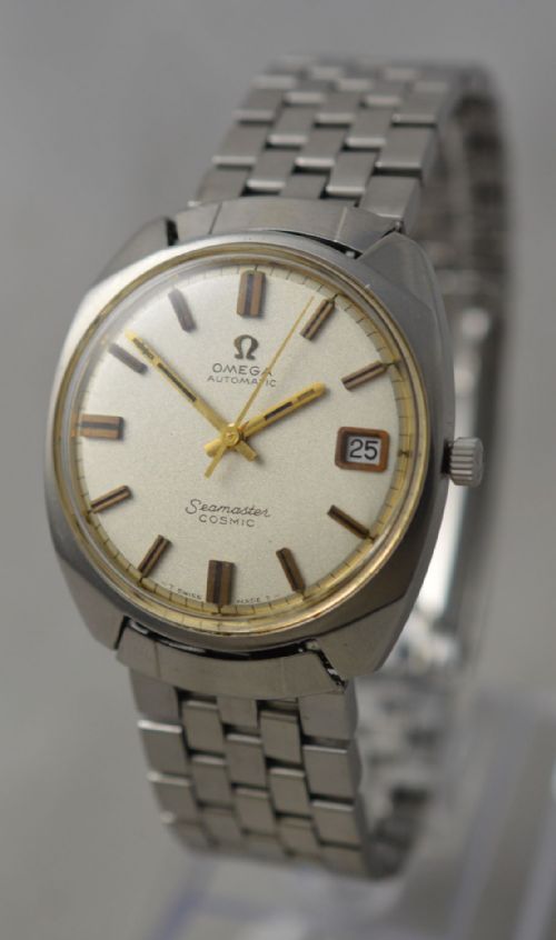 fig 1. 1969 Omega Seamaster Cosmic Wristwatch