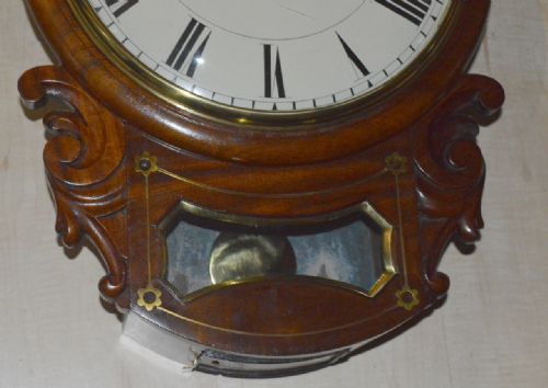 fig 1. John Drescher of Hull Dropdial Fusee Wall Clock