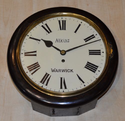 Atkins of Warwick Fusee Dial Wall Clock