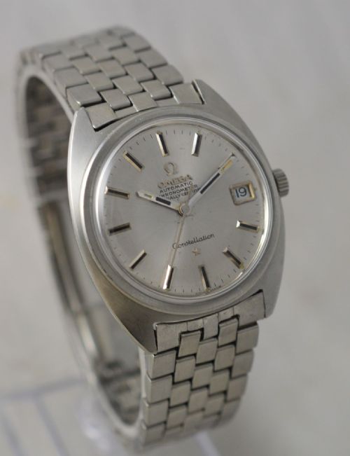 fig 1. 1969 Omega Automatic Constellation Wristwatch