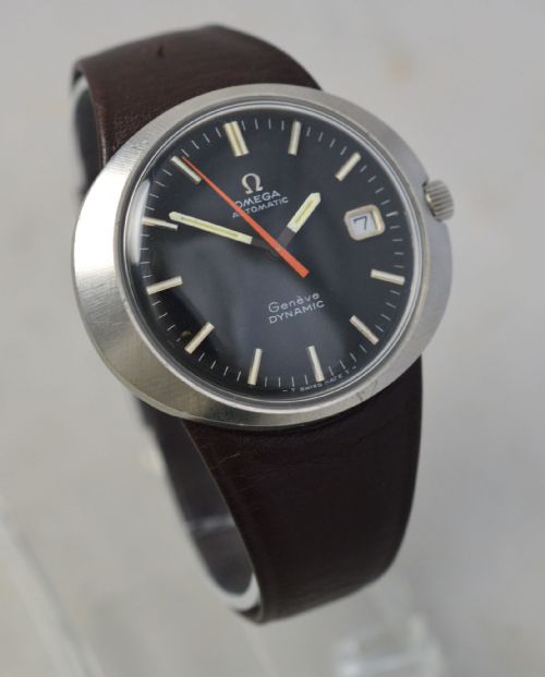 fig 1. 1969 Omega Geneve Dynamic Wristwatch