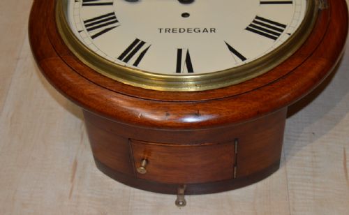 fig 1. J Lewis Trdegar Fusee Dial Wall Clock