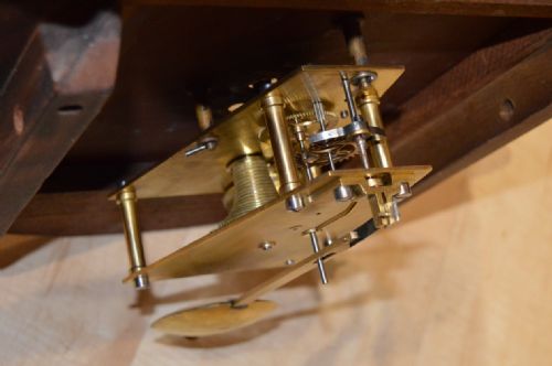 fig 2. J Lewis Trdegar Fusee Dial Wall Clock