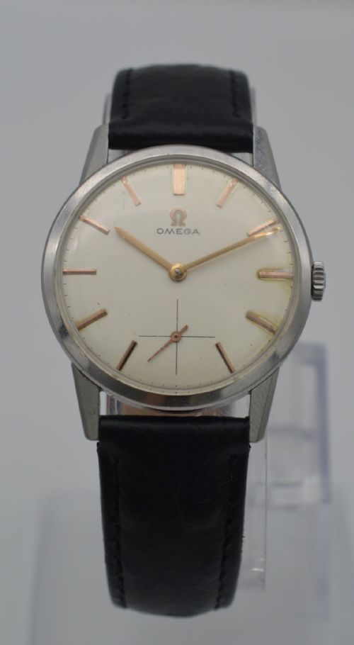 1963 Omega Stainless Steel Wristwatch