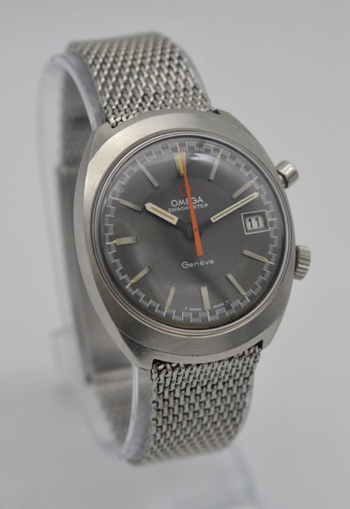 fig 1. 1969 Omega Chronostop Wristwatch