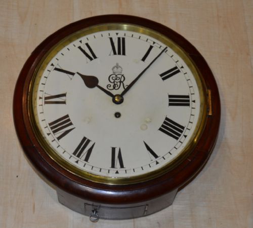 A George 5th Fusee Dial Wall Clock
