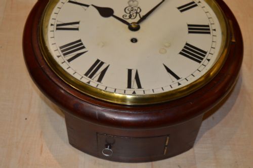 fig 1. A George 5th Fusee Dial Wall Clock