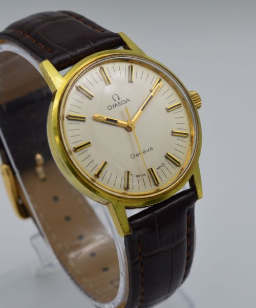 fig 1. 1970 Omega Geneve Wristwatch