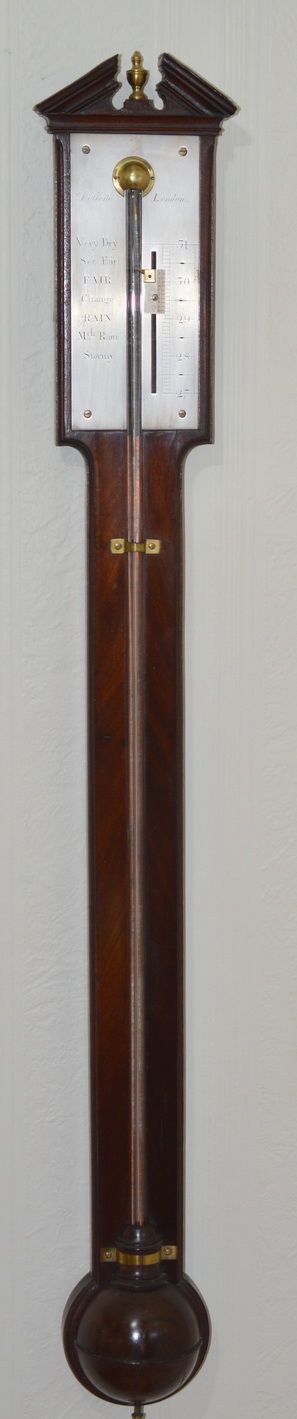 Dolland of London Georgian Stick Barometer