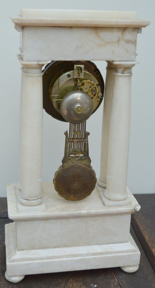 fig 1. A French Portico Mantel Clock