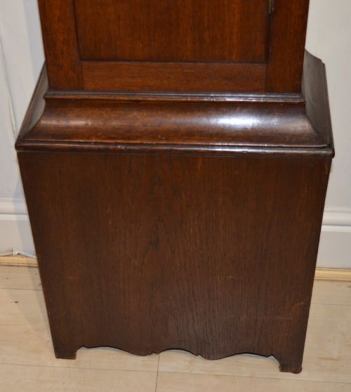 fig 1. William Robb of Montrose Small Georgian Longcase Grandfather Clock (Long case)