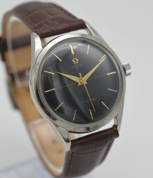 fig 1. 1958 Omega Seamaster Wristwatch