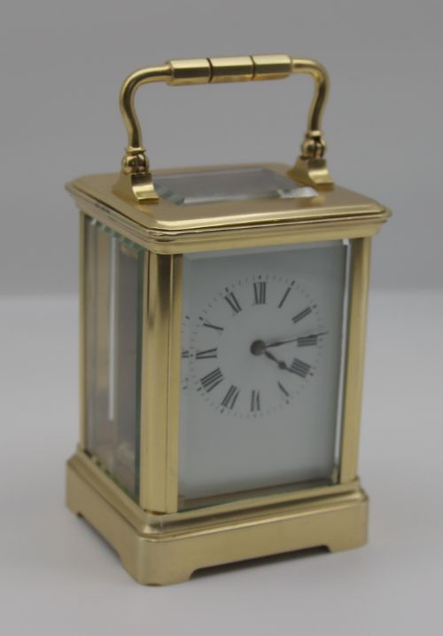 A French Miniature Carriage Clock