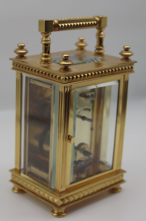 fig 1. A French Decorative Carriage Clock
