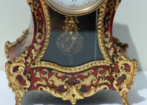 fig 1. Glading of Paris Boulle Mantel Clock