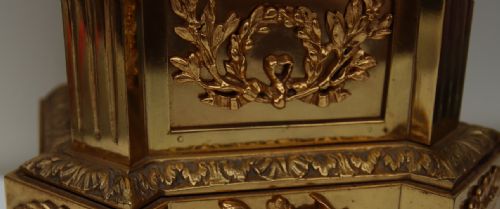 fig 1. A Gilt Mantel clock, Japay Freres