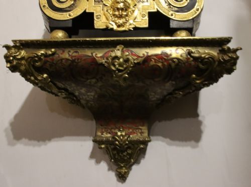 fig 1. Arsandaux of Paris Boulle Wall Bracket Clock
