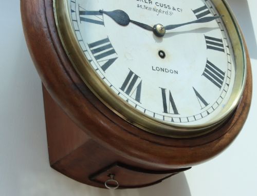 fig 1. Camerer Cuss London Fusee Dial Wall Clock