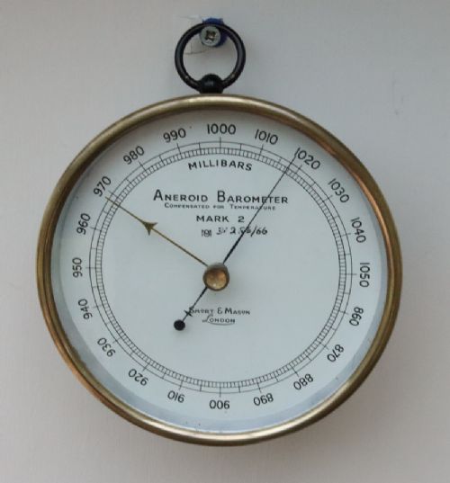 An Aneroid Mark 2 Wall Barometer