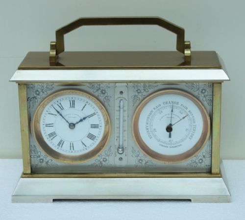 Parkinson & Frodsham Carriage Clock & Barometer
