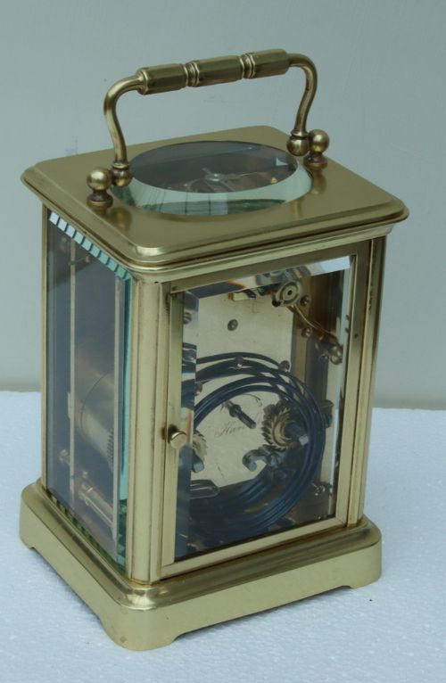 fig 1. A French Striking Carriage Clock