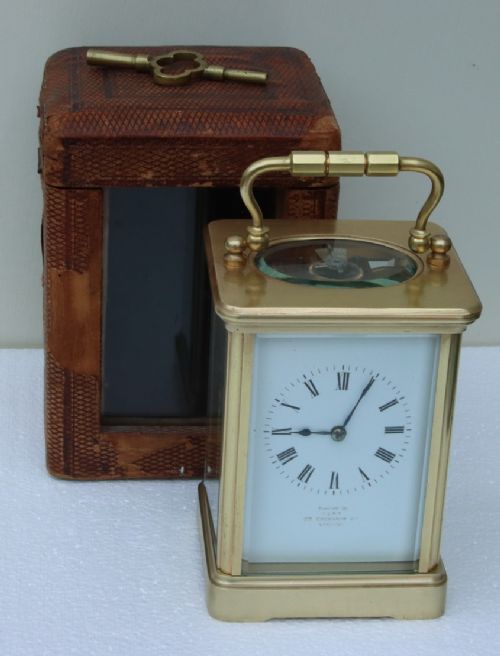 fig 1. Striking Carriage Clock Dent of London