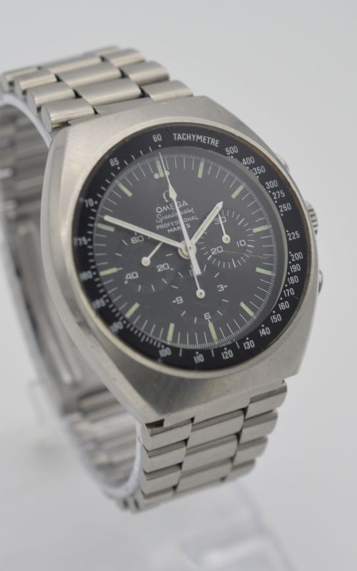 fig 1. 1970 Omega Speedmaster Mark II Wristwatch