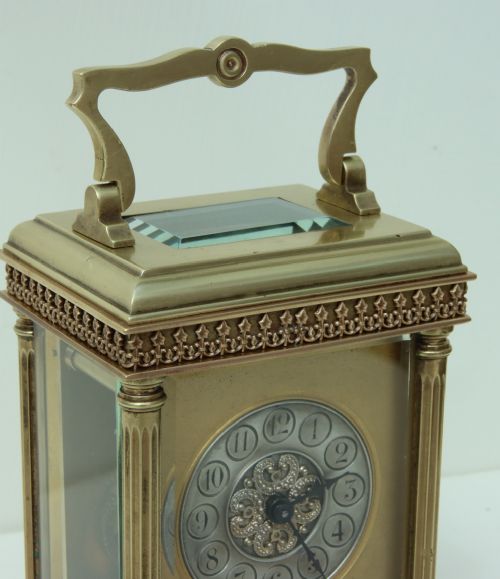 fig 1. A French Fretwork Carriage Clock