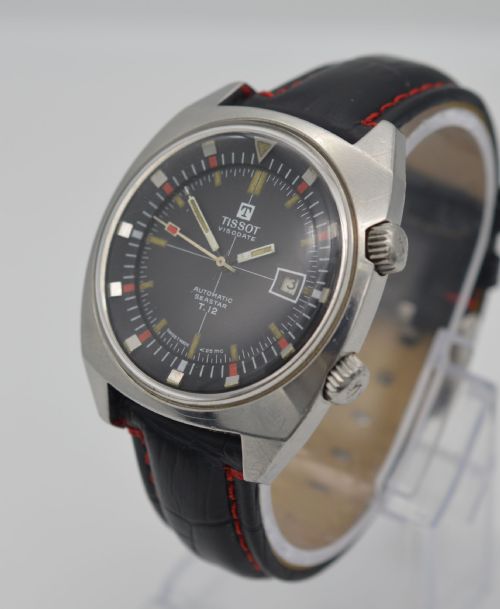 fig 1. Tissot Visodate Seastar T-12 Wristwatch