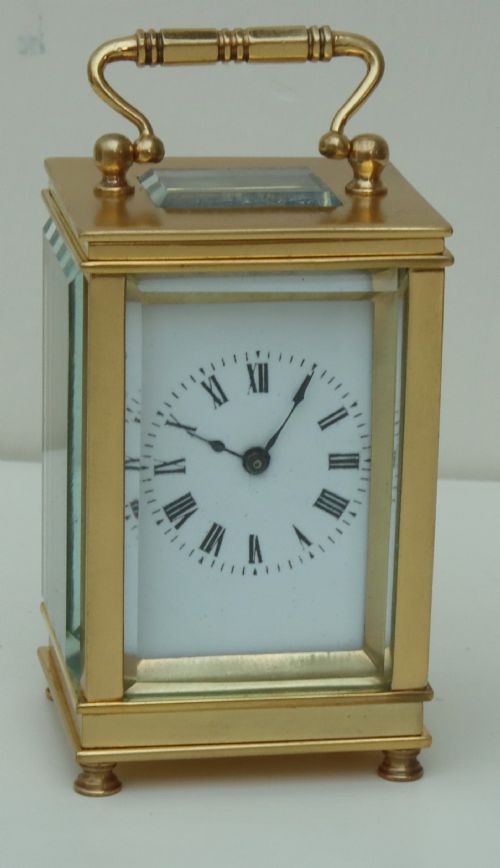 A Drocourt Miniature Carriage Clock