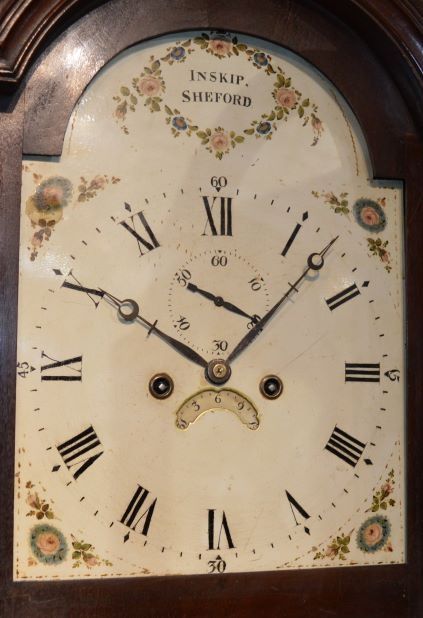 fig 2. Inskip, Shefford Georgian Longcase Grandfather Clock