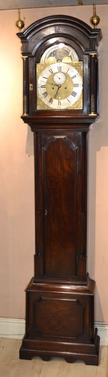 John Uffington, London Moon Phase Longcase Grandfather Clock
