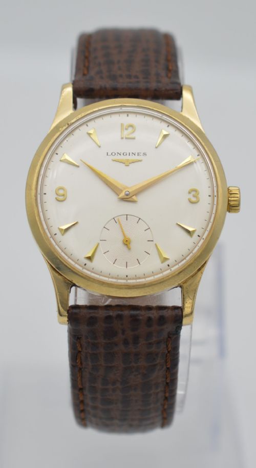 1964 Longines 9k Gold Wristwatch with Box