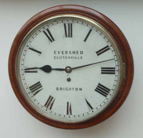 Evershed, Brighton Fusee Dial Wall Clock