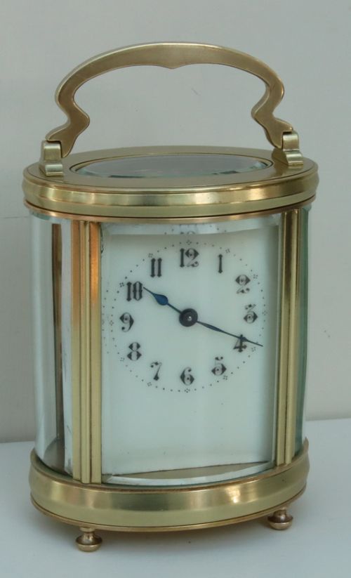 An Oval Carriage Clock