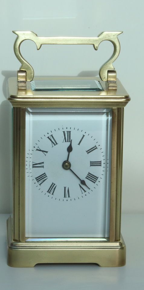 A Brass Cased Carriage Clock