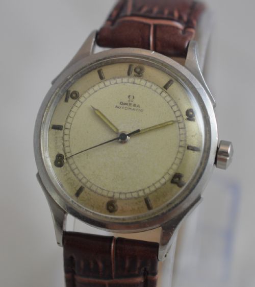 fig 1. 1945 Omega Ambassador Automatic Wristwatch