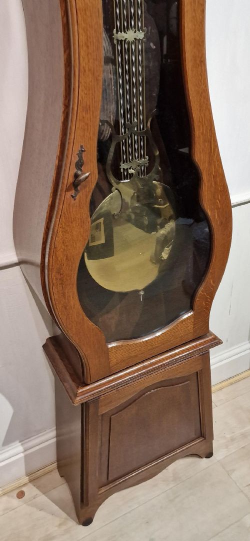fig 1. A French Comptoise Longcase Grandfather Clock