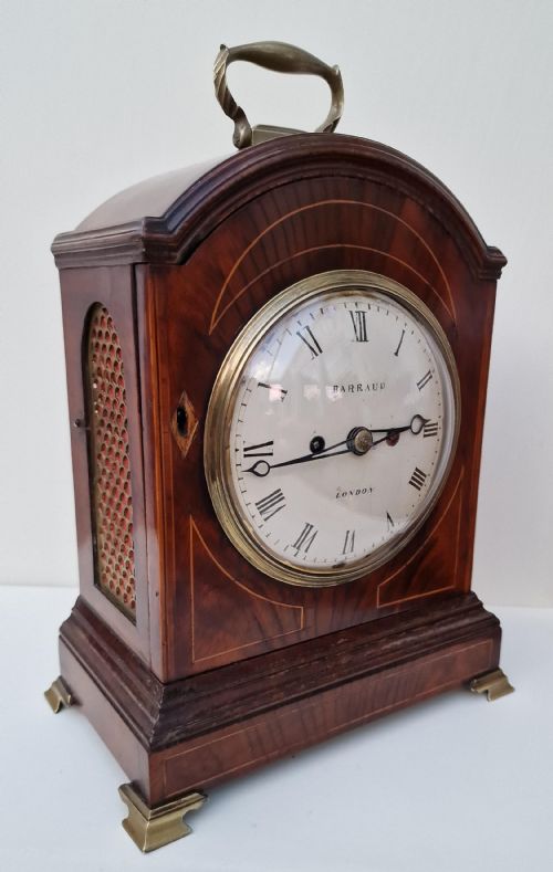 fig 1. Barraud Georgian Bracket/Table Clock of Small Size