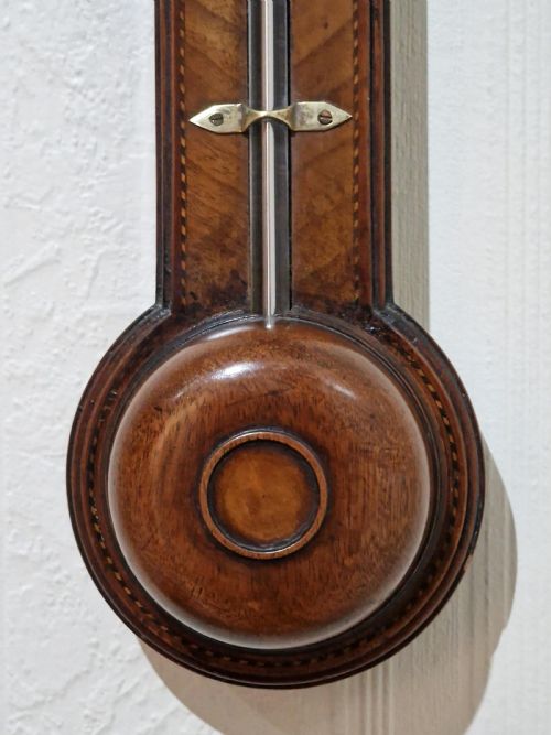 fig 1. A Georgian Mercury Stick Barometer Colombo, London