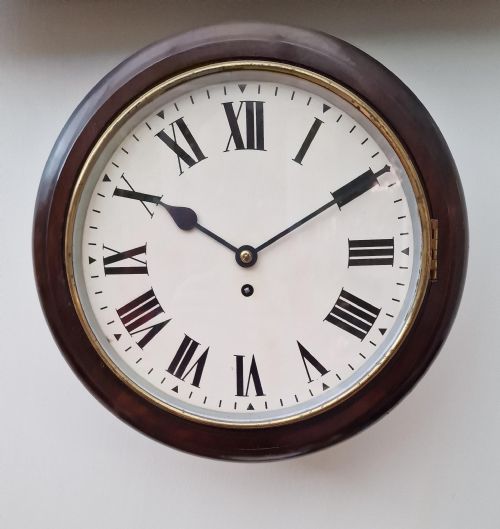 A Fusee Dial Wall Clock