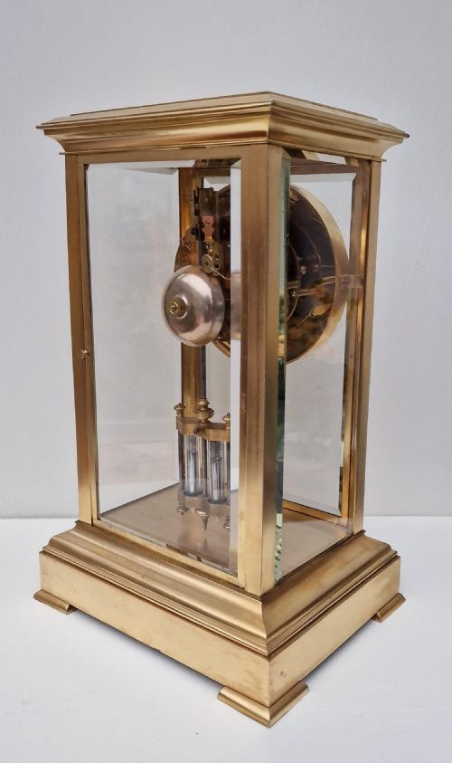 fig 1. A Gilded Four Glass Mantel Clock