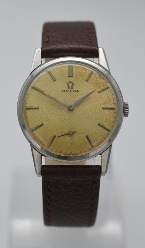 1962 Omega Stainless Steel Wristwatch