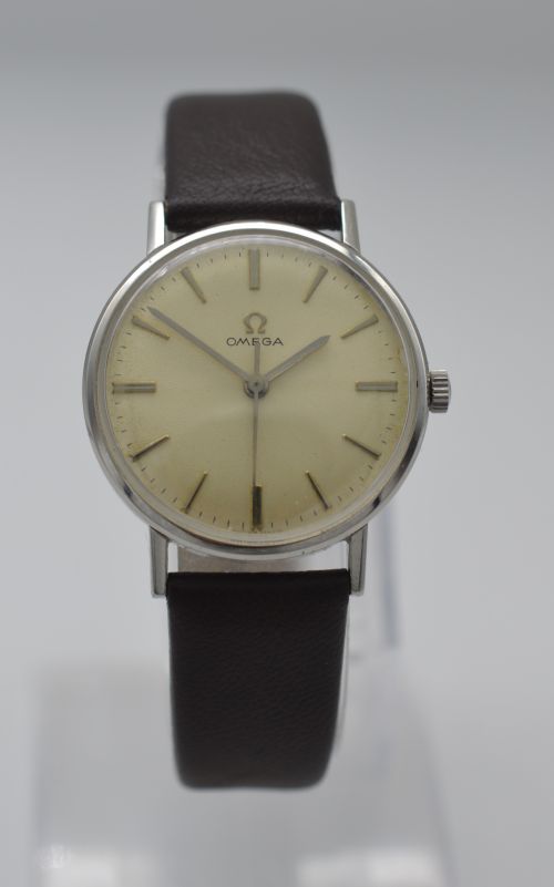 1964 Omega Stainless Steel Wristwatch